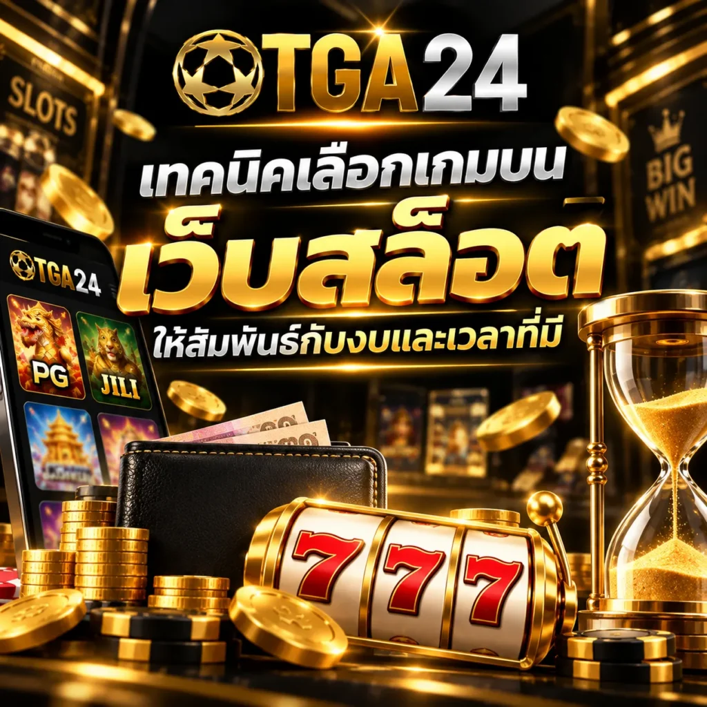 เทคนิคเลือกเกมบน เว็บสล็อต ให้สัมพันธ์กับงบและเวลาที่มี